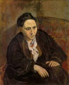 Gertrude Stein, gemalt von Pablo Picasso